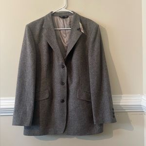Brook Brothers 100% camel hair grey blazer NEW WITH TAGS